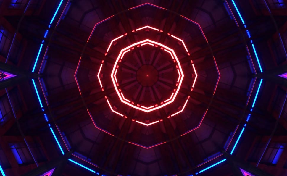 party neon flex decoration