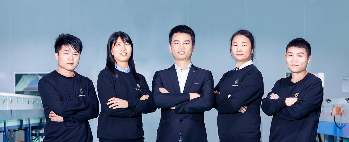 team members of Gindestar LED neon flex