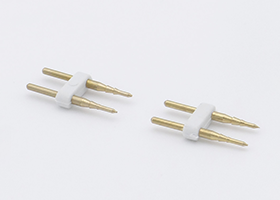 2 pins connector for 14x25mm led neon flex rope lights