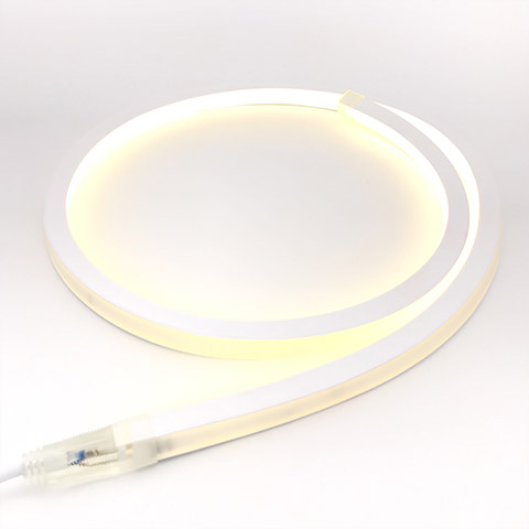 Vertical bending 16x16mm led neon flex linear lights