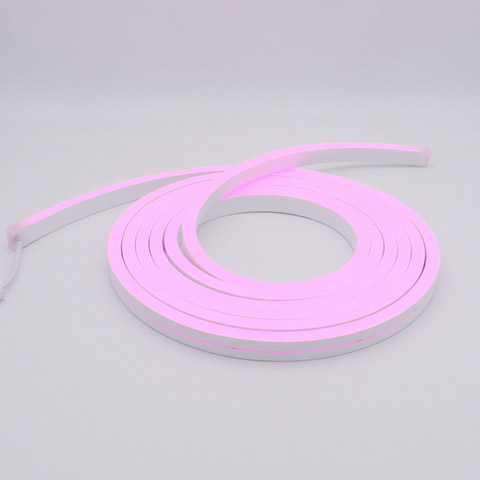 waterproof ip67 led silicone neon flex linear 12x20mm RGB purple color for swimming pool