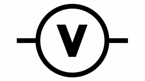 A voltage symbol