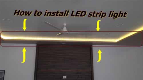 Lyrical shampoo Relativitetsteori How to Install Led Strips: Useful Tips - gindestarled