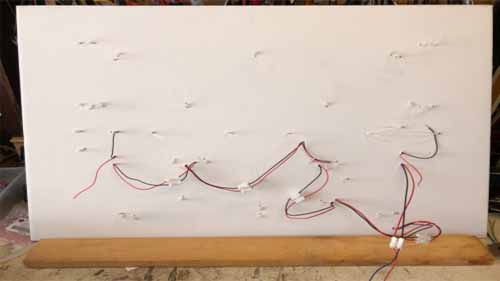 LED neon sign wiring