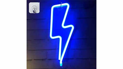 Neon lights sign