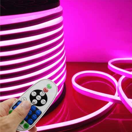 LED neon flex light controllers provide different lighting options