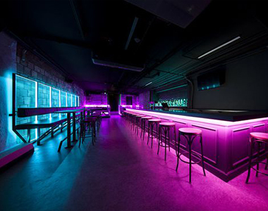 Neon outlet light bars