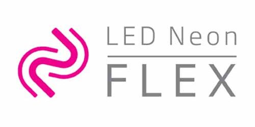 Led neon flex logo